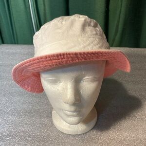 CREWCUTS GIRLS garment-dyed BUCKET HAT SIZE M-L